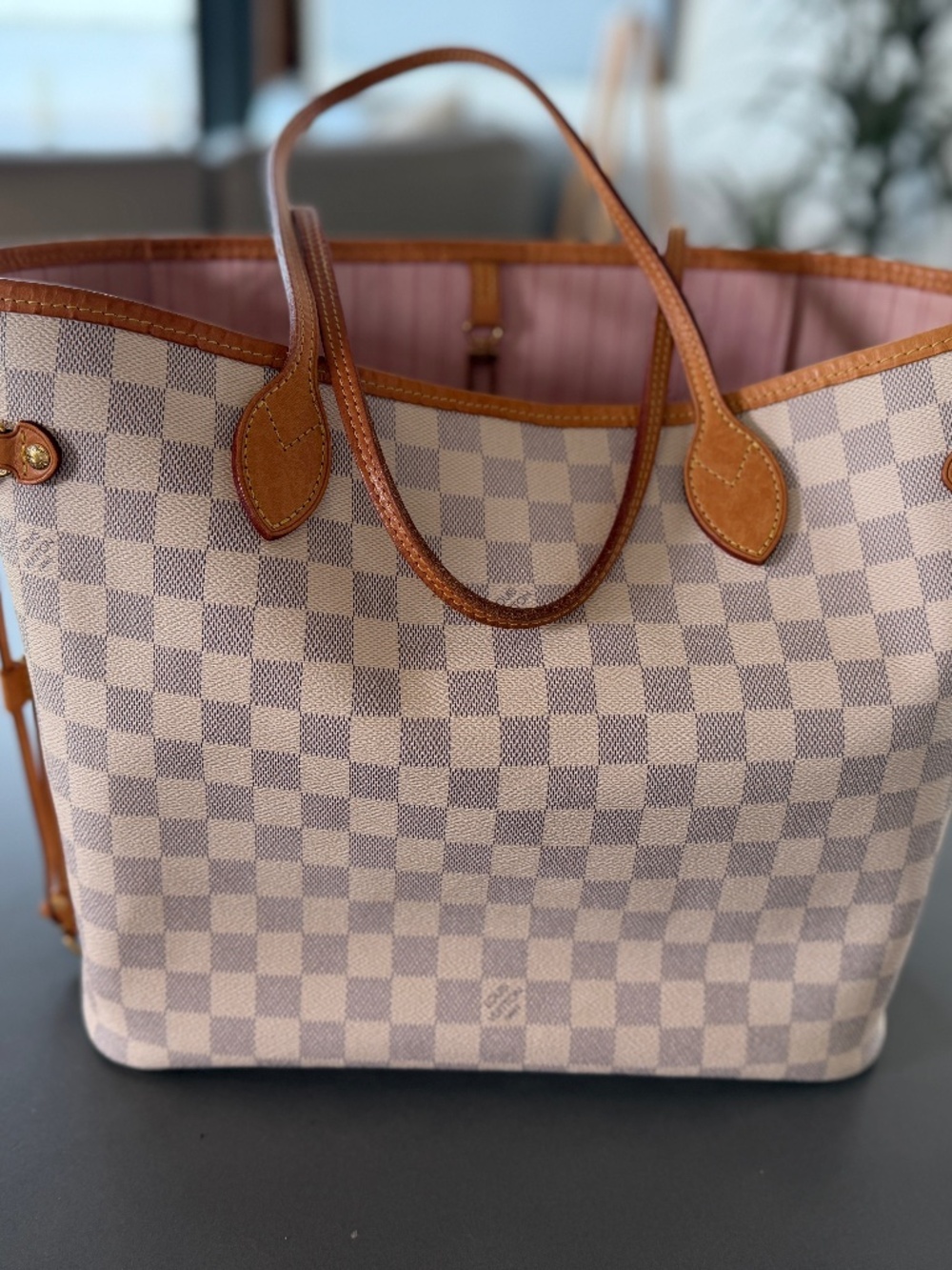 Louis Vuitton Neverfull MM Azure